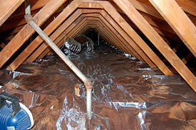 Attic Radiant Barrier Insulation